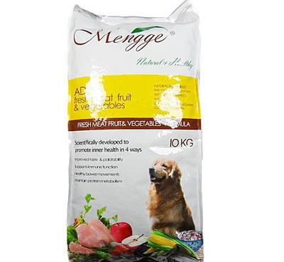 蒙哥马利生态平衡鲜肉粒纯种犬狗粮10KG 营养之源，犬爱之选